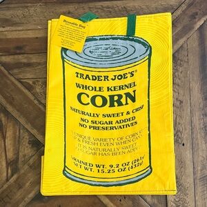 Trader Joe’s Yellow Reusable Corn Storage Bag